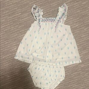 EGG New York Baby Girl Dress 3-6M Spring Summer Outfit
